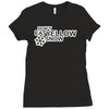 don't eat yellow snow Ladies Fitted T-Shirt