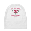 turn that frown upside down Baby Beanies