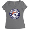 evanston hockey Women's Triblend Scoop T-shirt