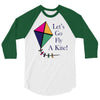 fly a kite 3/4 Sleeve Shirt