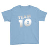 team 10 silver Youth Tee
