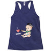 Cute Baby Painter's Mom Love Racerback Tank