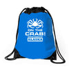 on the crab. Drawstring Bags