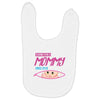 [your name] is going to be mommy Baby Bibs