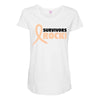 Survivor Rock Maternity Scoop Neck T-shirt