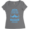 I am a Prostate Survivor - What's Your Superpower? Women's Triblend Scoop T-shirt