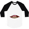 September Peeking Out Baby Girl 3/4 Sleeve Shirt