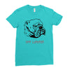 dog lover Ladies Fitted T-Shirt