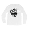 Queens Are Born In May Long Sleeve Shirts