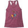 jake paul colorful Racerback Tank
