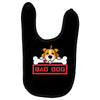 bad dog 3 Baby Bibs