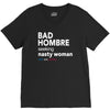 bad hombre seeking nasty woman V-Neck Tee