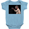 alhamd&uuml;lillah tomorrow i am going to smesh your boy Baby Bodysuit