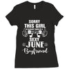sorry this girl is already taken by a super sexy june boyfriend Ladies Fitted T-Shirt