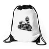 bikers Drawstring Bags