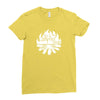 campfire hoodie Ladies Fitted T-Shirt
