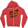 bloody love Zipper Hoodie