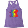 Goku Rainbow Racerback Tank