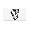 badass la License Plate