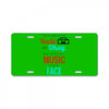 THE SONGS ON THE RADIO License Plate