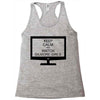 keep calm and watch gilmore girls Racerback Tank