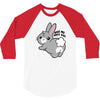 kiss my soft ass 3/4 Sleeve Shirt