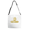 bachelor party drinking team wedding groomsmen bridal funny Adjustable Strap Totes