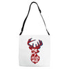 merry cristmas Adjustable Strap Totes