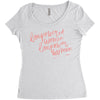 empowered women Women's Triblend Scoop T-shirt