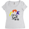 spell on you Women's Triblend Scoop T-shirt