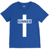 sinner christian god bible new V-Neck Tee