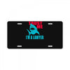 im a lawyer License Plate
