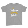 kings are born in september Youth Tee