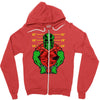 let's get busted Zipper Hoodie
