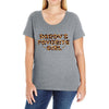 Daddy's Favorite Girl Ladies Curvy T-Shirt
