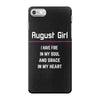 August Girl iPhone 7 Case