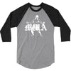 sparta mma criminal boxen muay thai kickboxen fight shirt bjj ringer 3/4 Sleeve Shirt