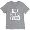 v5 eat sleep train V-Neck Tee