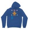 cookie monster gingerbread man ugly christmas sweater Unisex Hoodie