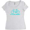 cycologist Women's Triblend Scoop T-shirt
