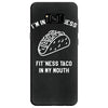 fitness fit taco in my mouth funny food eating healthy exercise gym Samsung Galaxy S8