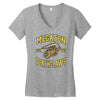 megaton deathclaws Women's V-Neck T-Shirt