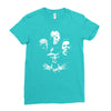 horror icons Ladies Fitted T-Shirt