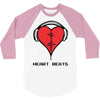 heart beats 3/4 Sleeve Shirt