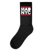 mad nyc new york city run fashion baseball jersey Socks