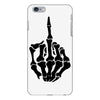 middle finger skeleton bone skull grafitti art iPhone 6 Plus/6s Plus Case