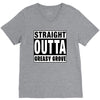 straight outta greasy grove V-Neck Tee