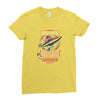 never surrender Ladies Fitted T-Shirt