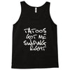 tattoos got me swiping right girls Tank Top