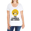 The Students Are Coming Ladies Curvy T-Shirt